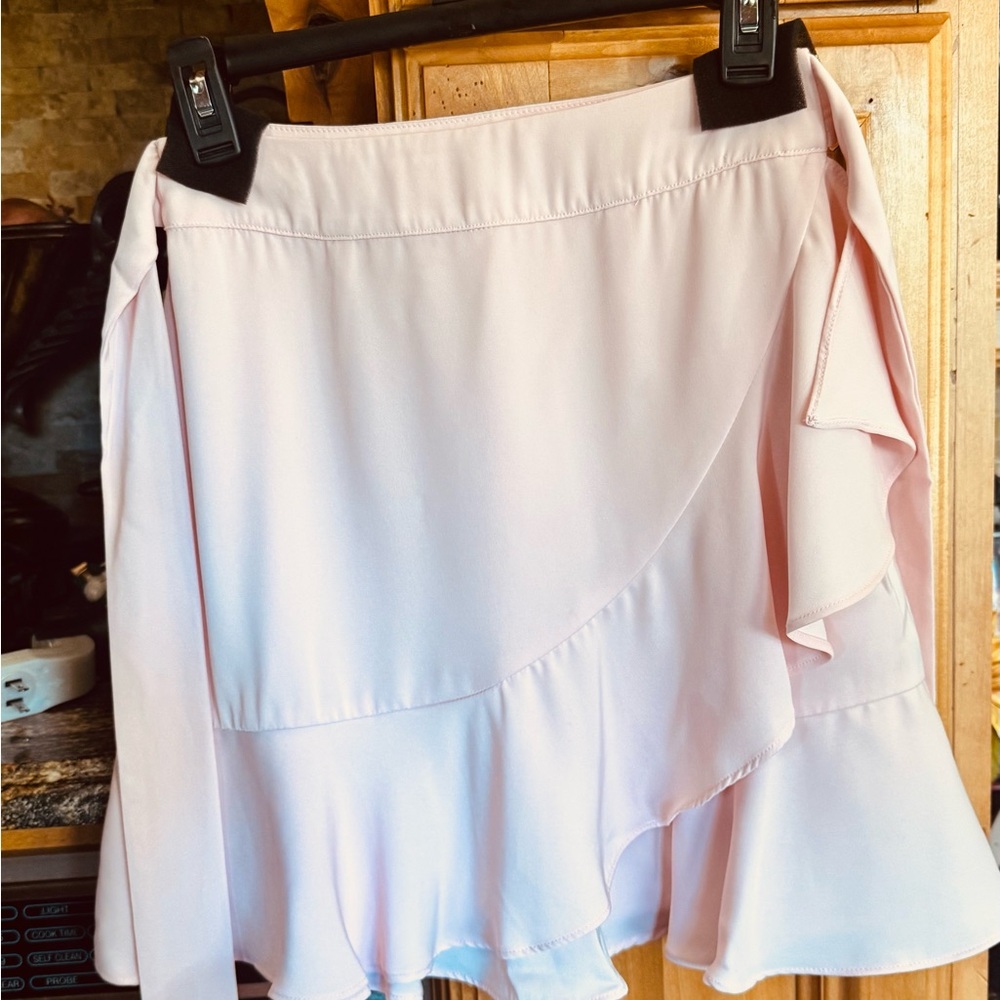 Superdown Pink Ruffle Mini Skirt - Picture 4 of 4